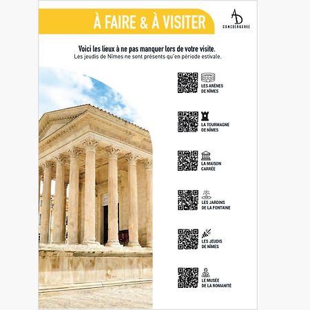 Arena - 2 Chambres - Vue Sur Les Arenes ニーム エクステリア 写真